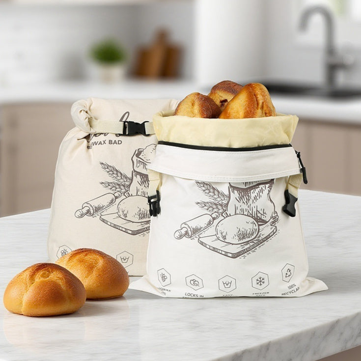 BEESWAX Buckle Bread Bag (Reusable)