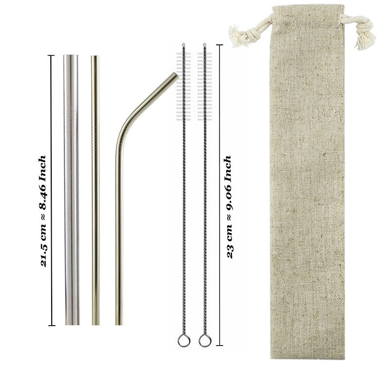 Drinking stainless steel straws