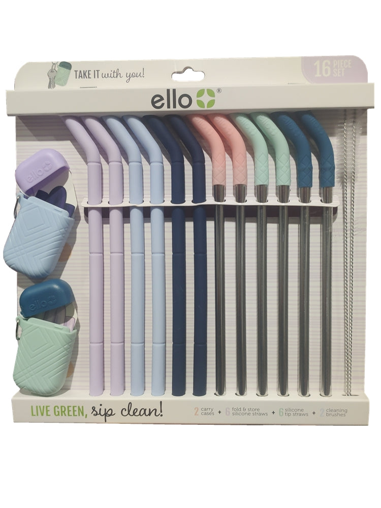 Recyclable Silicone Stainless Steel Straws