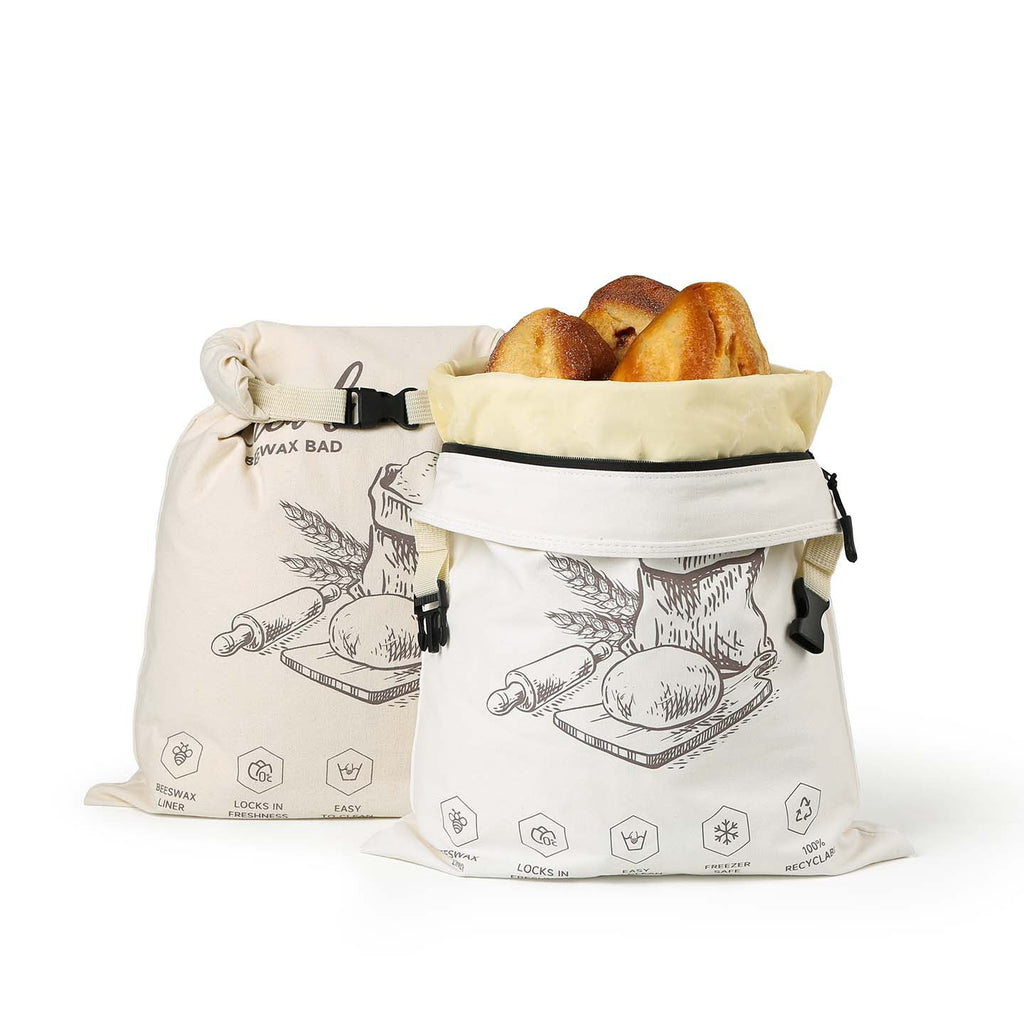 BEESWAX Buckle Bread Bag (Reusable)